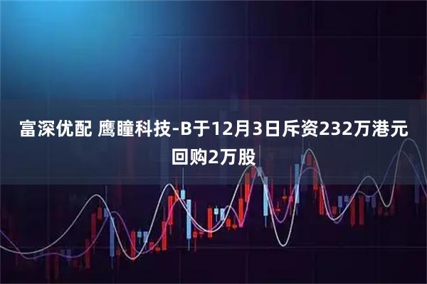 富深优配 鹰瞳科技-B于12月3日斥资232万港元回购2万股